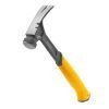 Молоток DeWALT RIP-CLAW, цельнометаллический, 454 г, с прямым гвоздодером (DWHT51003-0) изображение 3