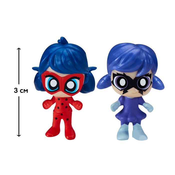 Игровой набор Miraculous Леди Баг и Супер-кот Chibi Парк развлечений 2 фигурки с аксессуарами (50553) изображение 7
