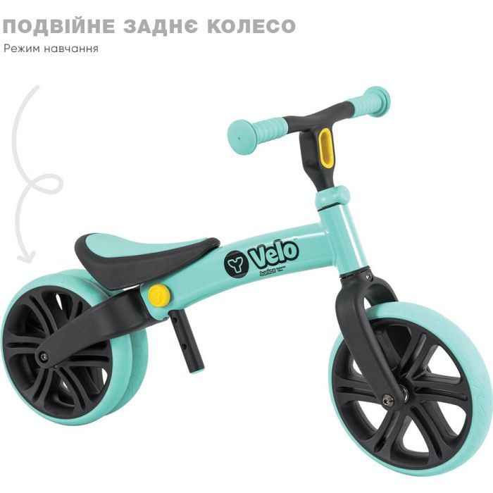 Беговел Yvolution Yvelo Yvelo Junior розовый (YT16P2) изображение 6