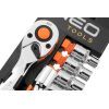 Набор головок Neo Tools 14шт, 1/4", трещотка 90 зубцов, CrV (10-000) изображение 5