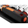 Набор головок Neo Tools 14шт, 1/4", трещотка 90 зубцов, CrV (10-000) изображение 6