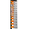 Набір головок Neo Tools 14шт, 1/4", тріскачка 90 зубців, CrV (10-000) зображення 7