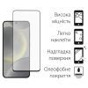 Стекло защитное Dengos Full Glue Samsung Galaxy S24 (black) (TGFG-351) изображение 2
