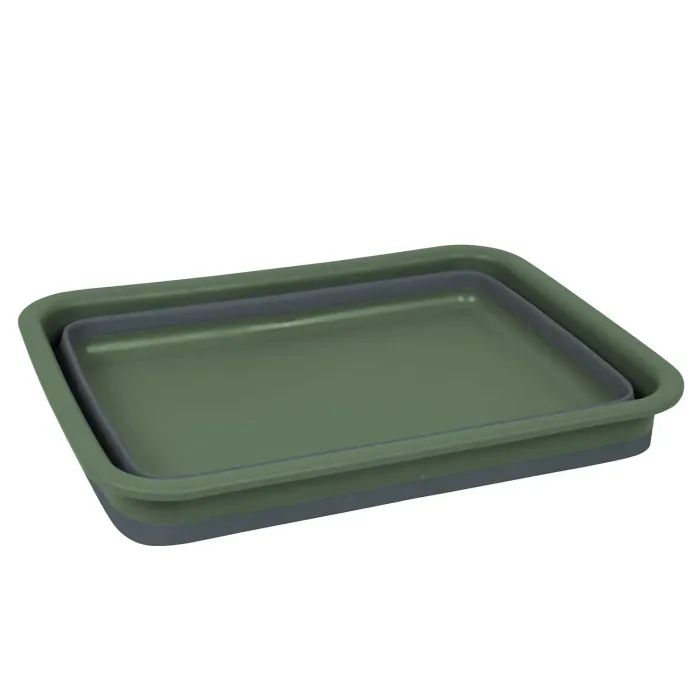 Ведро складное Bo-Camp Washing Bowl Collapsible 7L Grey/Green (6303690) изображение 2