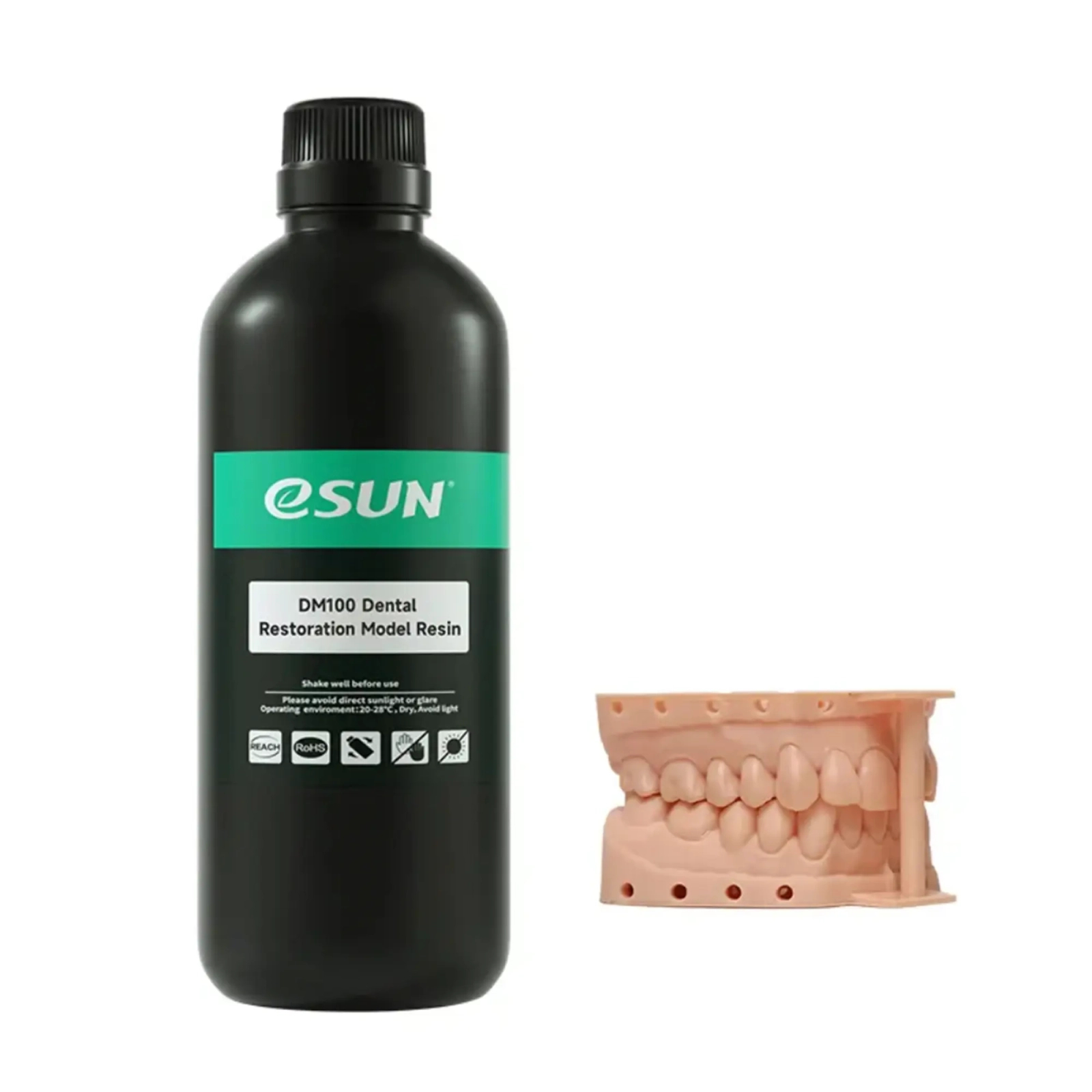 Пластик для 3D-принтера eSUN Dental, 1kg, beige (DM100-BG1)