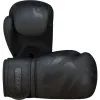 Боксерские перчатки RDX F15 Noir Matte Black 12 унцій (BGR-F15MB-12oz) изображение 2