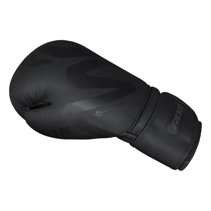 Боксерские перчатки RDX F15 Noir Matte Black 16 унцій (BGR-F15MB-16oz) изображение 4