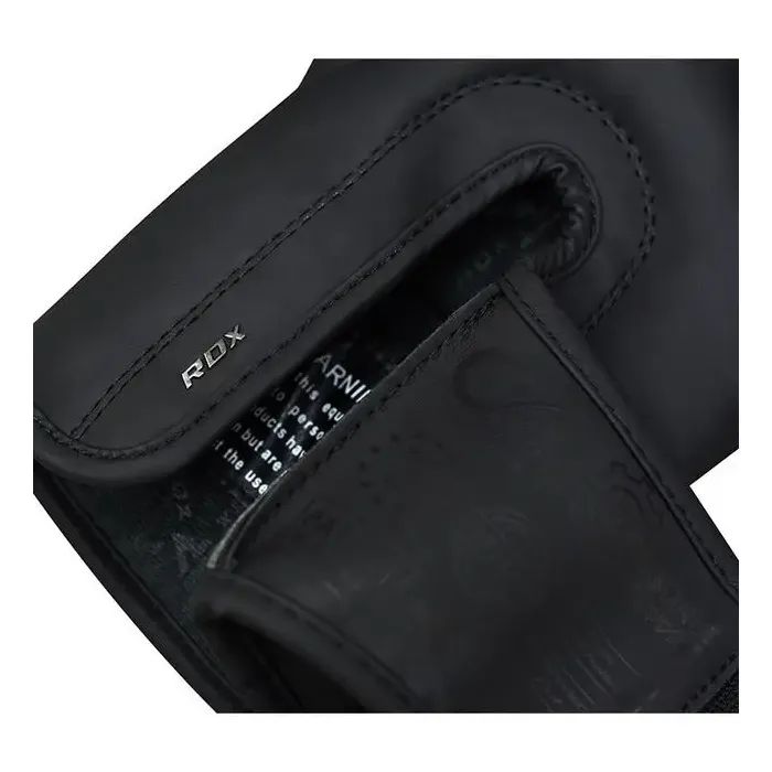 Боксерские перчатки RDX F15 Noir Matte Black 16 унцій (BGR-F15MB-16oz) изображение 5