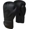 Боксерские перчатки RDX F15 Noir Matte Black 12 унцій (BGR-F15MB-12oz)