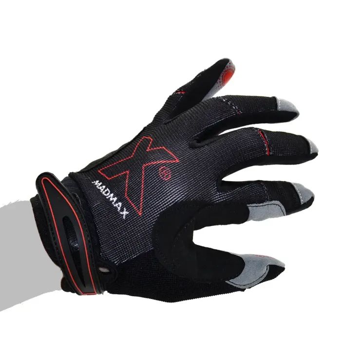Перчатки для фитнеса MadMax MXG-103 X Gloves Black/Grey M (MXG-103-BLK_M) изображение 2