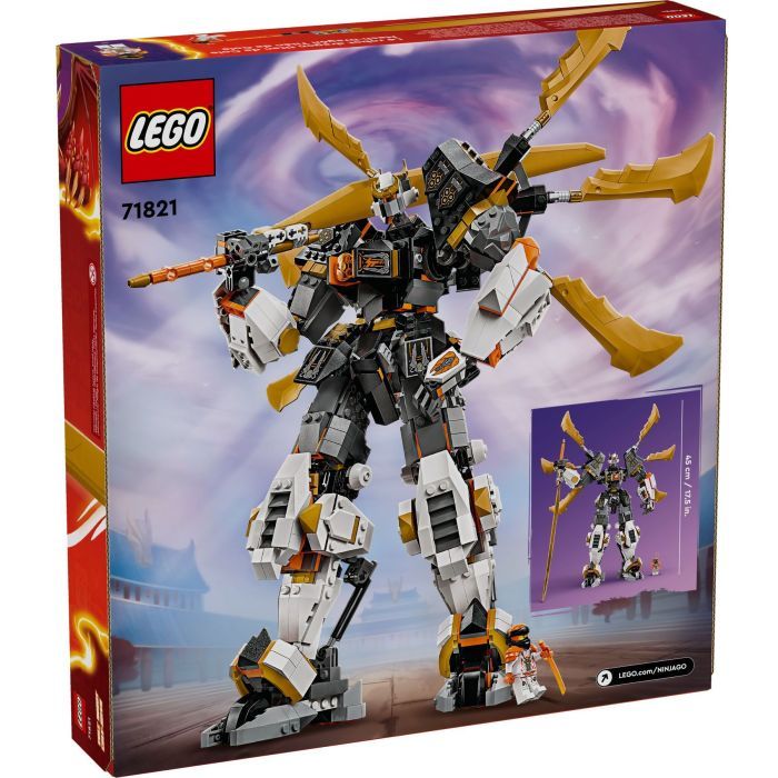 Конструктор LEGO Ninjago Драконовый робот-титан Коула (71821) изображение 8