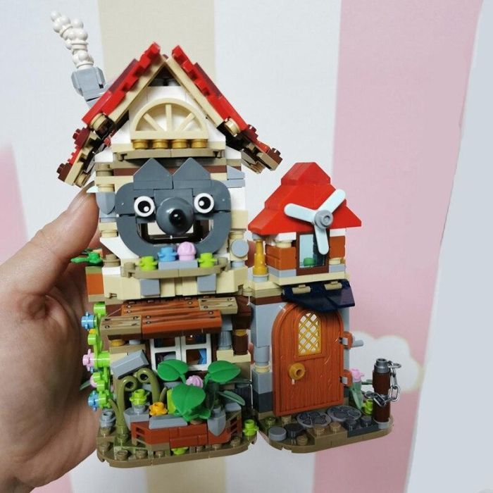 Конструктор LOZ mini Лесная хижина без фигурок (1225) изображение 7