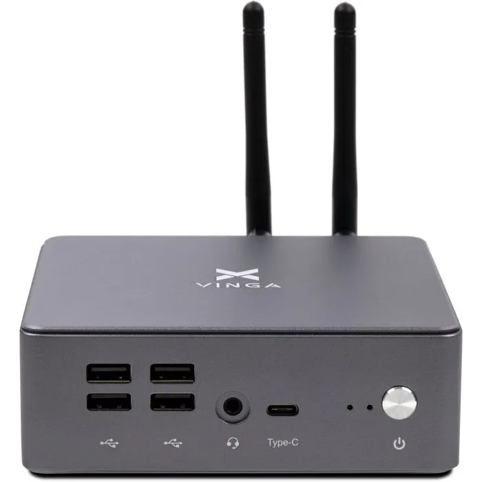 Комп'ютер Vinga Mini PC V665 (V6651255U.321TW1H) зображення 2