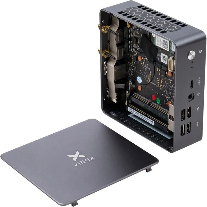 Комп'ютер Vinga Mini PC V665 (V6651255U.321TW1H) зображення 7