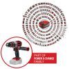 Шуруповерт Einhell TP-CD 18/80 Li-i BL - Solo, PXC 18В, 80Нм (без АКБ та ЗП) (4514305) зображення 3