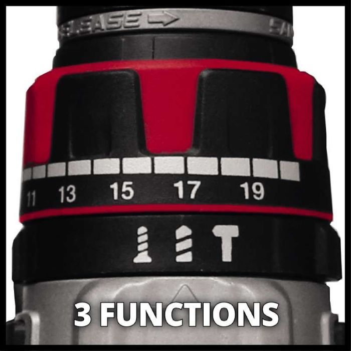 Шуруповерт Einhell TP-CD 18/80 Li-i BL - Solo, PXC 18В, 80Нм (без АКБ та ЗП) (4514305) зображення 6