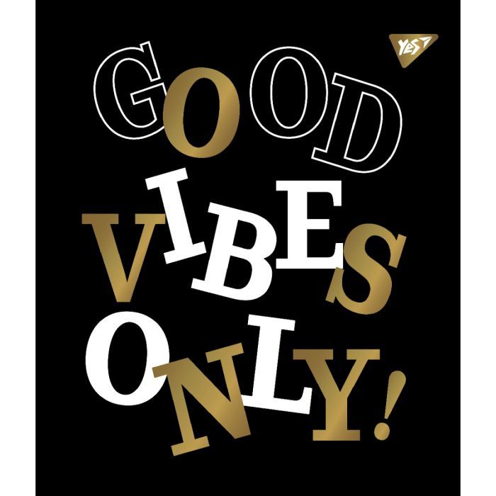 Зошит Yes А5 Good vibes 48 аркушів клітинка (766877) зображення 4