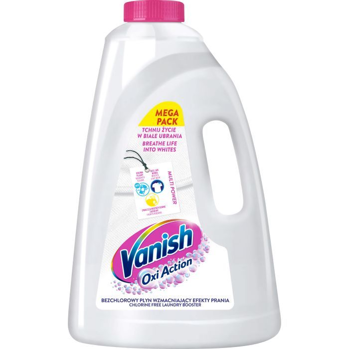 Засіб для видалення плям Vanish Oxi Action Кришталева білизна 3 л (5908252014033)