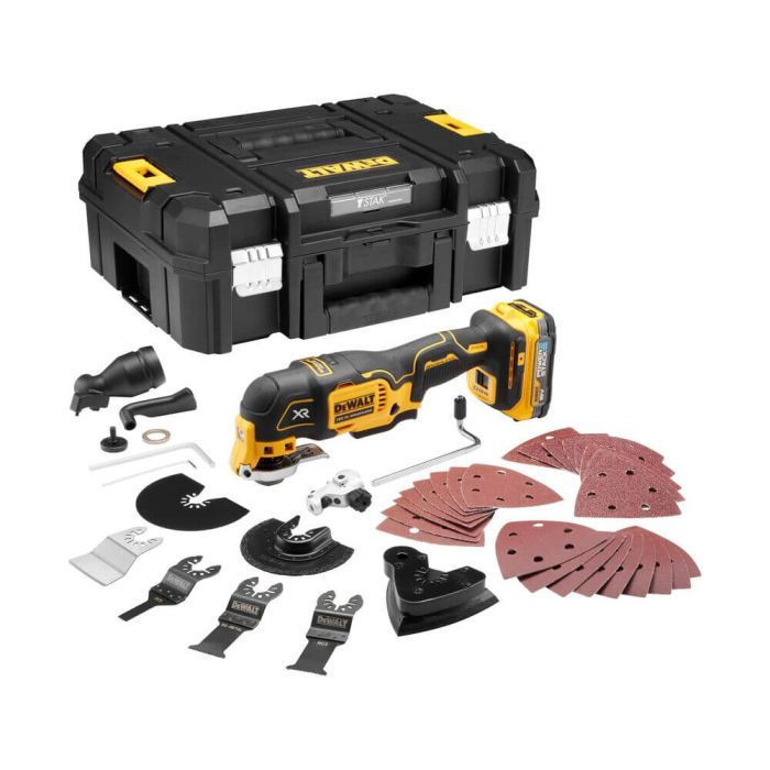 Реноватор DeWALT 18В PowerStack 1.7Ah, 20000 кол/хв, TSTAK (DCS356E1T) зображення 2