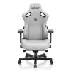 Кресло игровое Anda Seat Kaiser 3 Fabric Size L Grey (AD12YDC-L-01-G-PV/F) изображение 2