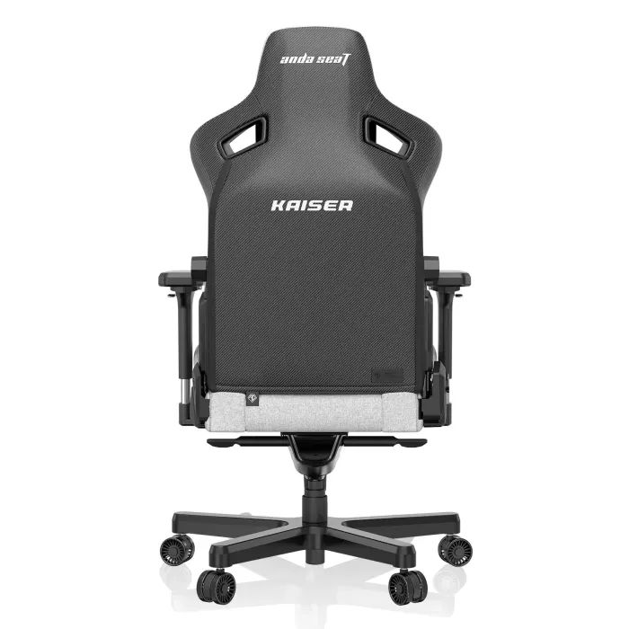 Кресло игровое Anda Seat Kaiser 3 Fabric Size L Dark Gray (AD12YDC-L-01-GB-CF) изображение 3