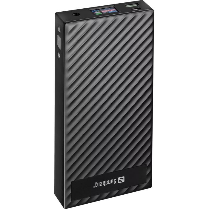Батарея универсальная Sandberg 30000mAh PD/100W, DC/3-24V/120W, QC/3.0 (420-88) изображение 2