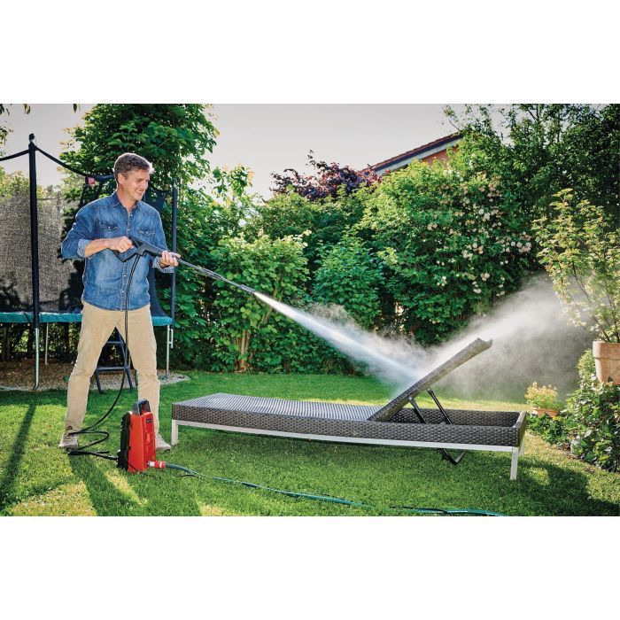 Мойка высокого давления Einhell TC-HP 90, 1200Вт, 90бар, 372л/год, шланг 3м, 3.9кг (4140740) изображение 10