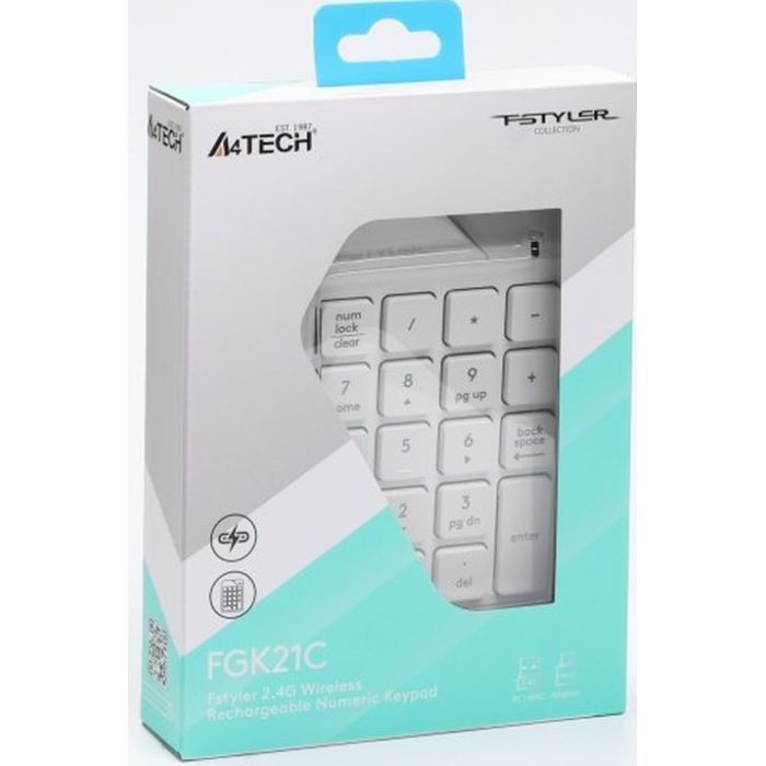 Клавиатура A4Tech FGK21C Wireless Grey (4711421993982) изображение 8