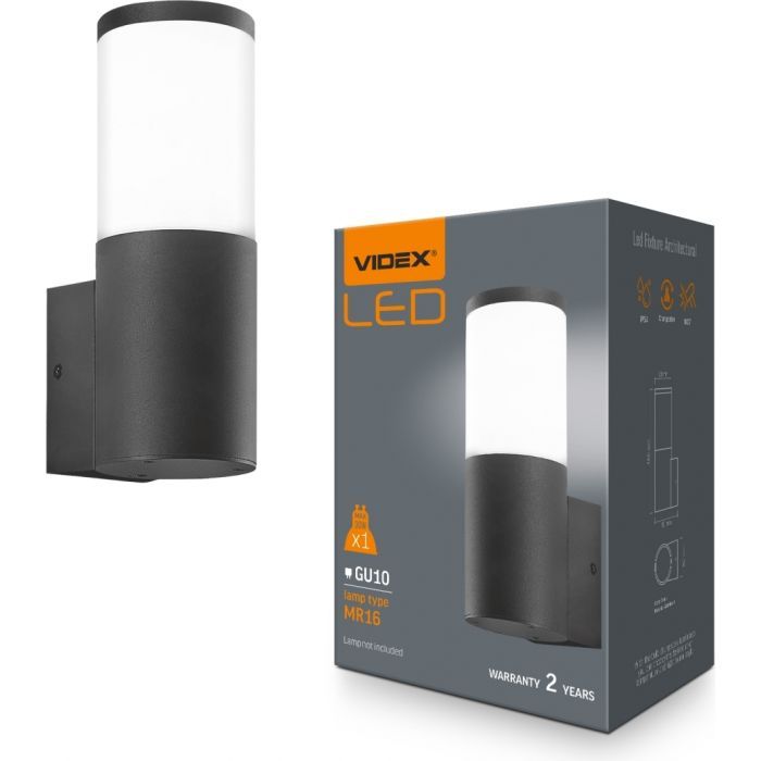 Светильник Videx архітектурний IP54 GU10 (VL-AR091B)