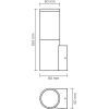 Светильник Videx архітектурний IP54 GU10 (VL-AR091B) изображение 6