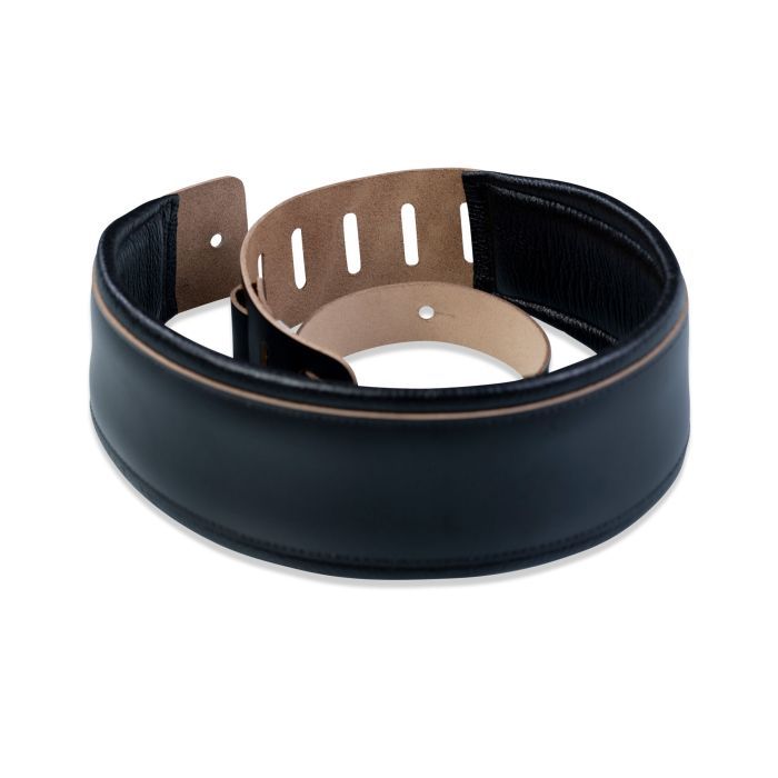 Ремінь для гітари Levy's Heirloom Series Guitar Strap Black (DM1PD-BLK) зображення 2