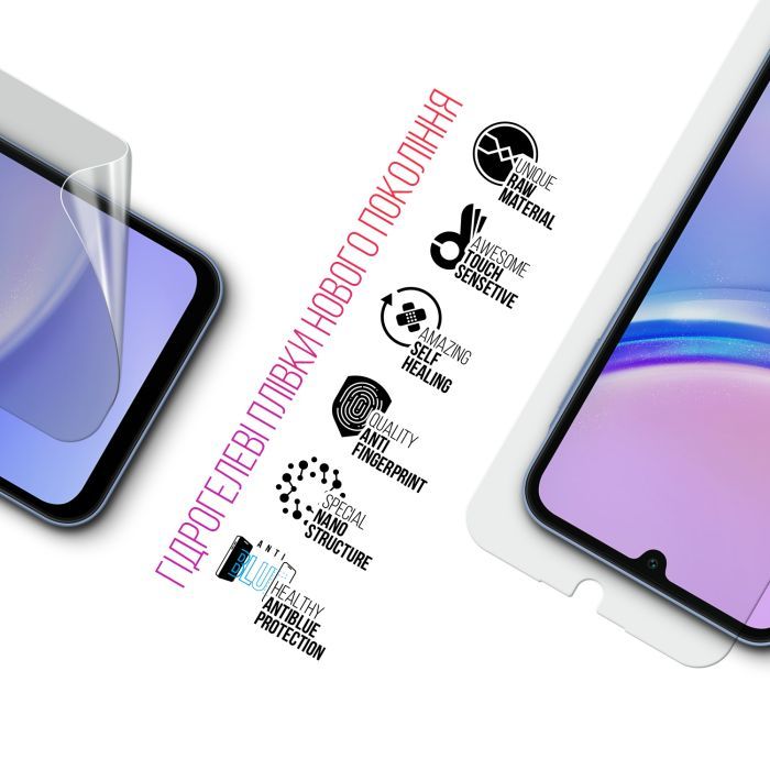 Пленка защитная Armorstandart Kit Clear + Anti-Blue Samsung A15 4G (A155) (ARM80685) изображение 3