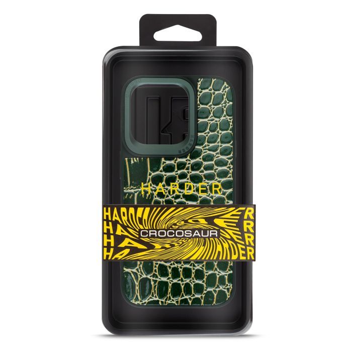 Чехол для мобильного телефона Harder Crocosaur Apple iPhone 15 Pro Green (ARM76702) изображение 3