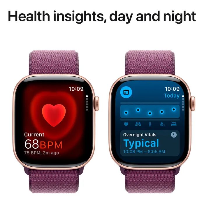 Смарт-годинник Apple Watch Series 10 GPS 46mm Jet Black Aluminium Case with Ink Sport Loop (MWWR3QH/A) зображення 5