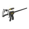 Струбцина Stanley FatMax гібридна, 450мм, тиск мін/макс 136/374 кг (FMHT83007-0) зображення 2