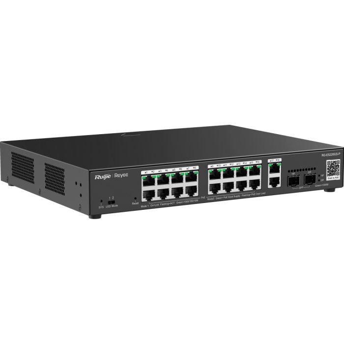 Комутатор мережевий Ruijie Networks RG-ES220GS-P зображення 2