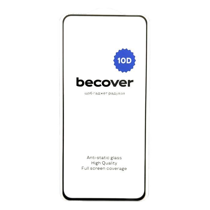 Скло захисне BeCover Realme 12 Plus 10D Black (712343) зображення 2