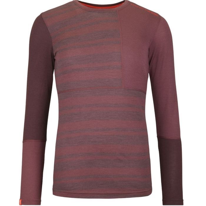 Термокофта Ortovox 185 Rock'n'Wool Long Sleeve Wms mountain rose - M (025.001.1019)