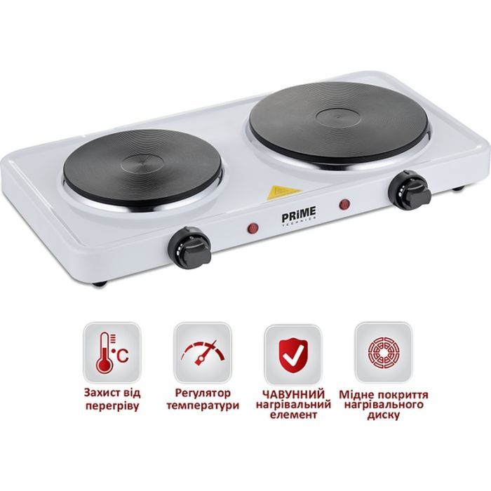 Настільна плита PRIME Technics PEC 2520 зображення 10