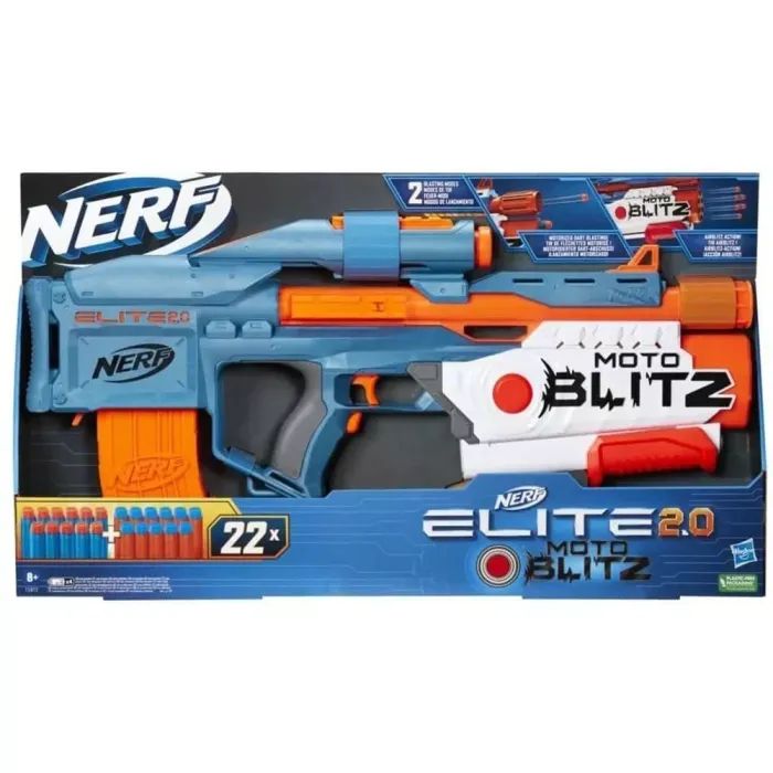 Игрушечное оружие Hasbro Бластер Nerf MotoBlitz Нерф Элит 2.0 (F5872) изображение 2
