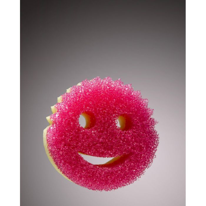 Губки кухонные Scrub Daddy Scrub Mommy Розово-фиолетовая 1 шт. (5060481022040/5060481023900) изображение 2