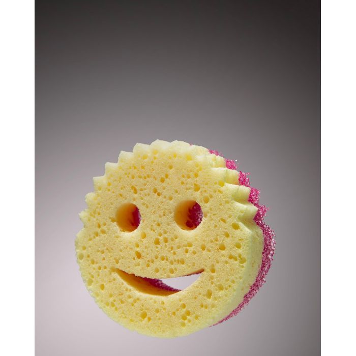 Губки кухонные Scrub Daddy Scrub Mommy Розово-фиолетовая 1 шт. (5060481022040/5060481023900) изображение 3