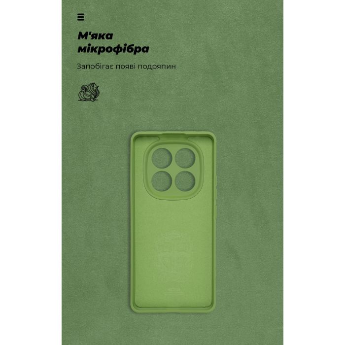 Чехол для мобильного телефона Armorstandart ICON Xiaomi Redmi Note 14 Pro 5G / Poco X7 Camera cover Black (ARM79827) изображение 4