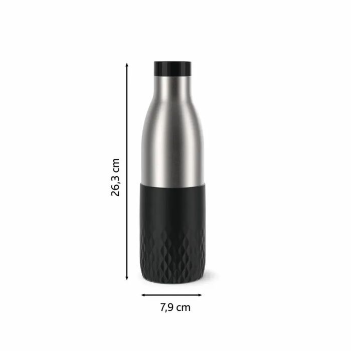 Термос Tefal Bludrop, 700мл, нержавіюча сталь, чорний (N3111110) изображение 3