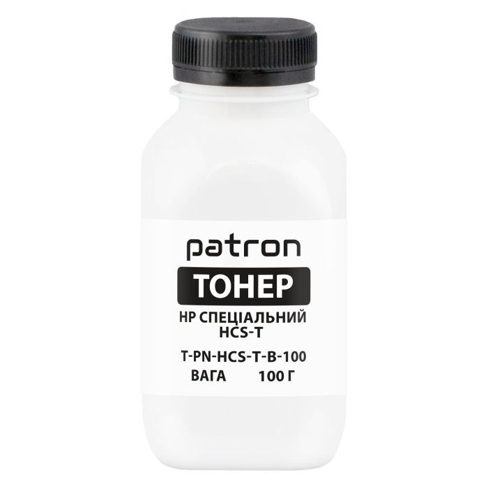 Тонер HP HCS-T, 100 г, black Patron (PN-HCS-T-B-100)