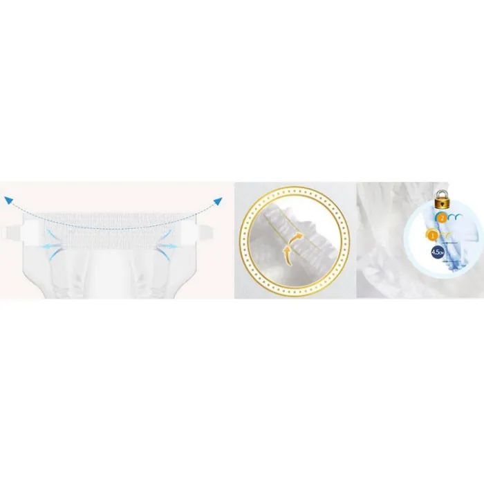 Подгузники Unijoy baby Premium XL 5 (12-17 кг) 40 шт (6973920542452) изображение 5