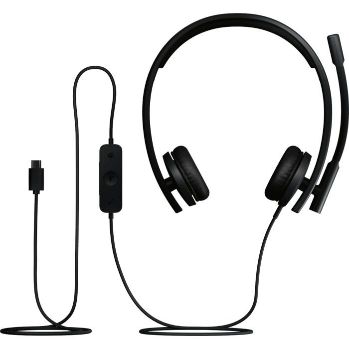 Навушники Logitech H570e Corded for Business Stereo Teams USB-A Black (981-001430) зображення 5
