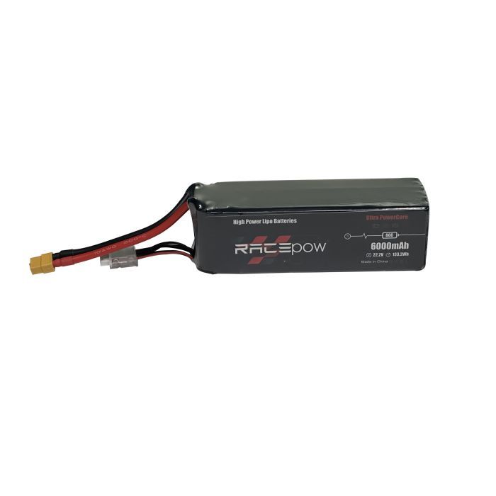 Акумулятор для дрона RacePow 6000mAh 6S 80C (6000mAh-6S-80C) зображення 2