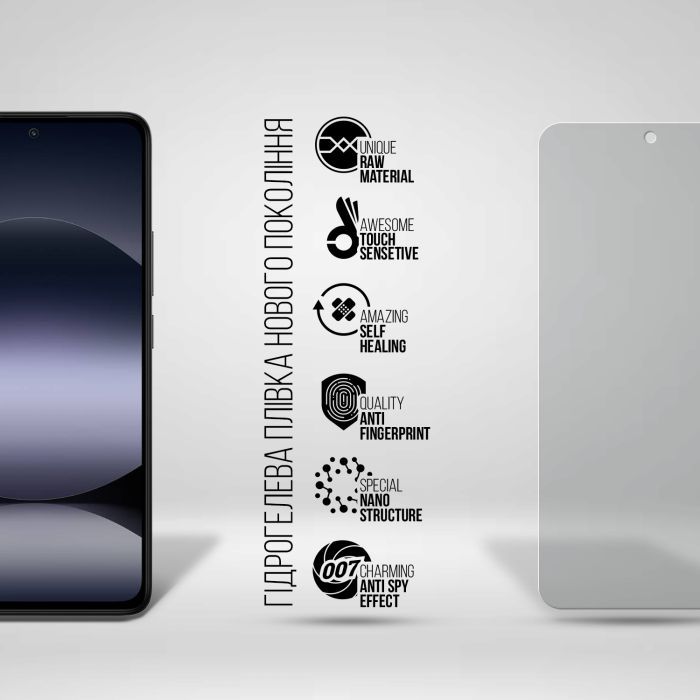 Пленка защитная Armorstandart Anti-spy Xiaomi Redmi Note 14 4G (ARM79667) изображение 2