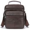 Сумка Vintage На одно отделение Коричневая (20246)